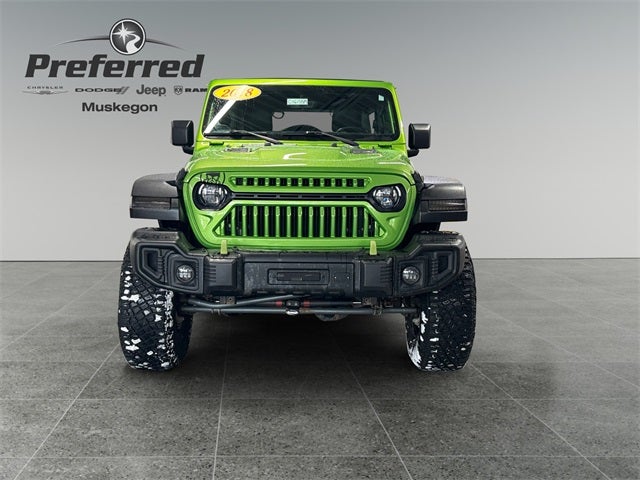 2018 Jeep Wrangler Unlimited Sahara 3.6 Liter V6 4D Automatic 4WD