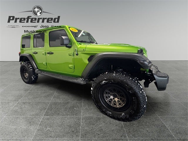 2018 Jeep Wrangler Unlimited Sahara 3.6 Liter V6 4D Automatic 4WD