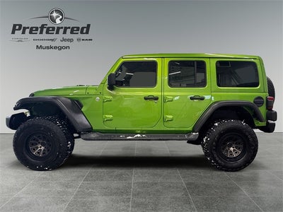 2018 Jeep Wrangler Unlimited Sahara 3.6 Liter V6 4D Automatic 4WD