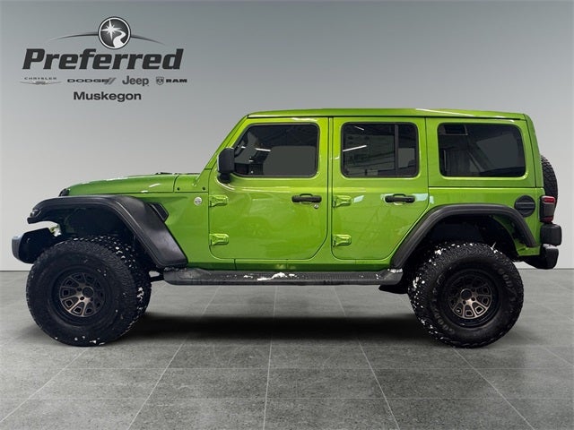 2018 Jeep Wrangler Unlimited Sahara 3.6 Liter V6 4D Automatic 4WD