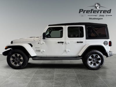 2021 Jeep Wrangler Unlimited Sahara 3.6 Liter V6 4D Automatic 4WD