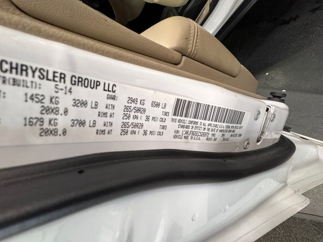 2014 Jeep Grand Cherokee Limited 3.6 liter V6 4WD