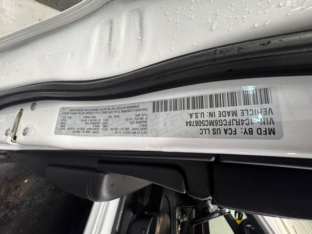 2021 Jeep Grand Cherokee Overland 3.6 Liter V6 4WD