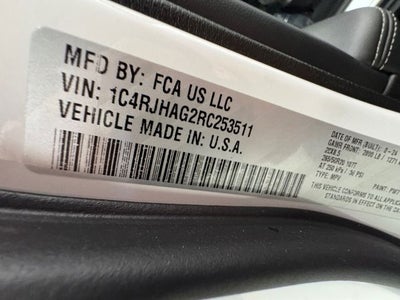 2024 Jeep Grand Cherokee Altitude X 3.6 Liter V6 4WD