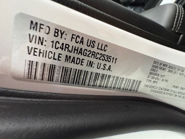 2024 Jeep Grand Cherokee Altitude X 3.6 Liter V6 4WD