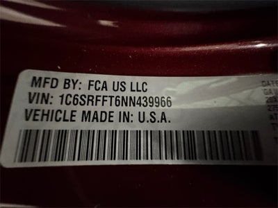 2022 RAM 1500 Big Horn/Lone Star 5.7 Liter V8 Hemi Crew Cab 4WD