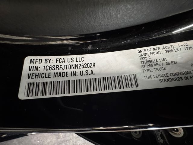 2022 RAM 1500 Laramie