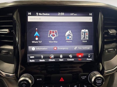 2019 RAM 1500 Laramie 5.7 Liter V8 Hemi Crew Cab 4WD