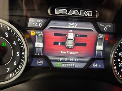 2019 RAM 1500 Laramie 5.7 Liter V8 Hemi Crew Cab 4WD