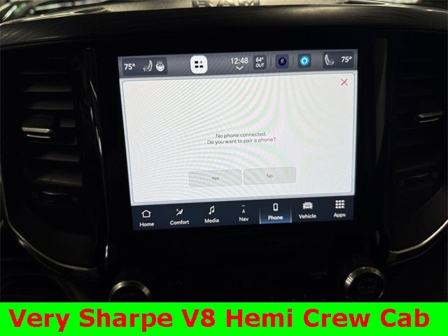 2023 RAM 1500 Laramie 5.7 Liter V8 Hemi Crew Cab 4WD