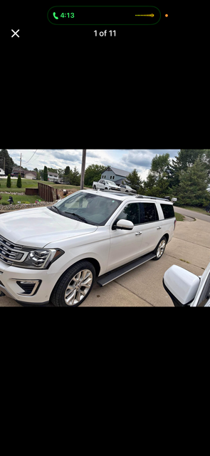 2018 Ford Expedition Max Limited 3.5 Liter V6 EcoBoost Turbocharged 4WD