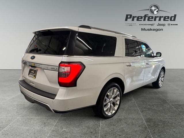 2018 Ford Expedition Max Limited 3.5 Liter V6 EcoBoost Turbocharged 4WD