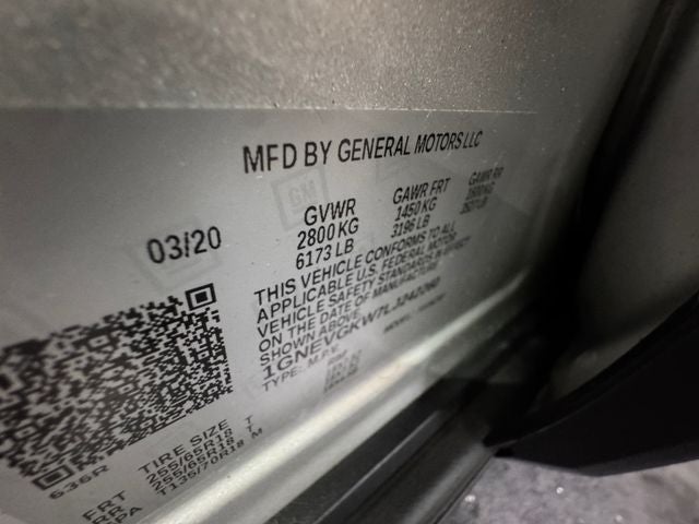 2020 Chevrolet Traverse LT 1LT