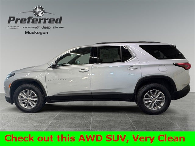2022 Chevrolet Traverse LT 3.6 Liter V6 AWD 3rd Row Seating