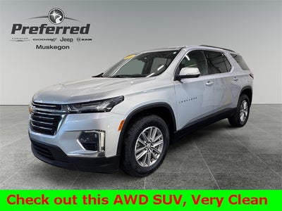 2022 Chevrolet Traverse LT 3.6 Liter V6 AWD 3rd Row Seating
