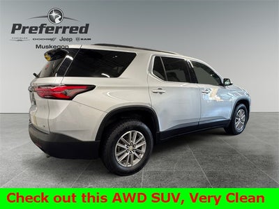 2022 Chevrolet Traverse LT 3.6 Liter V6 AWD 3rd Row Seating