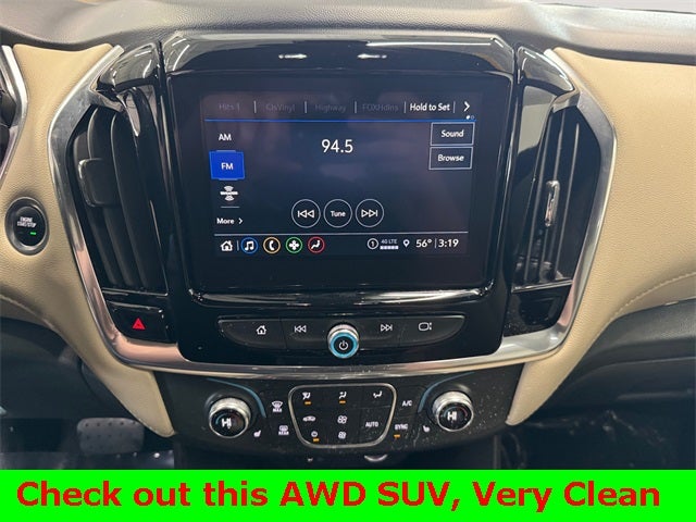 2022 Chevrolet Traverse LT 3.6 Liter V6 AWD 3rd Row Seating
