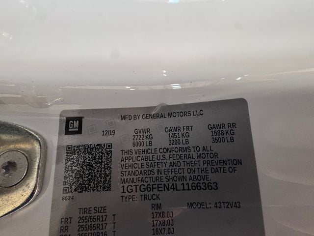 2020 GMC Canyon All Terrain 3.6 Liter V6 Crew Cab 4WD