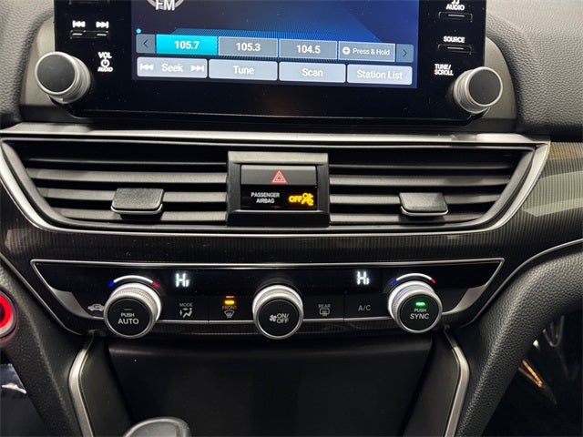 2020 Honda Accord Sport 1.5 Liter Turbocharged Sedan Automatic