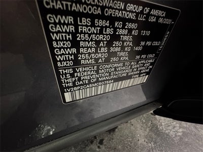 2021 Volkswagen Atlas 2.0T SEL AWD