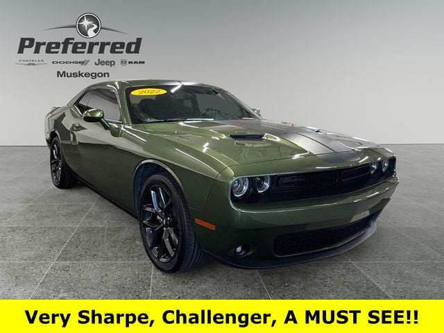 2022 Dodge Challenger SXT 3.6 Liter V6 2D Coupe RWD Automatic