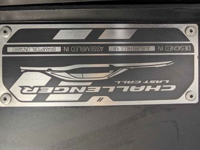 2023 Dodge Challenger R/T Scat Pack Widebody 6.4 Liter V8 2D coupe RWD Automatic