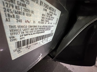 2023 Ford Edge SEL 2.0 Liter Ecoost AWD Leather Seating