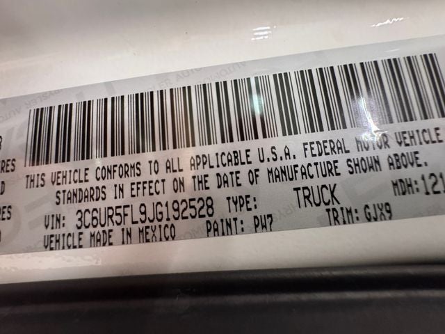 2018 RAM 2500 Laramie