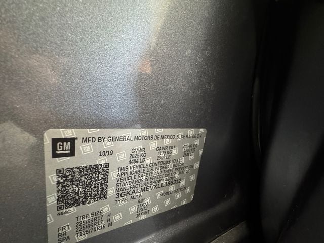 2020 GMC Terrain SLE 1.5 Liter FWD