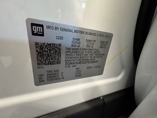 2023 Chevrolet Equinox LT 1.5 Liter AWD