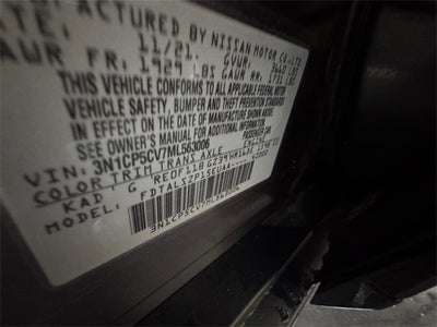 2021 Nissan Kicks SV 1.6 Automatic FWD