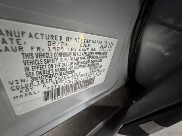 2024 Nissan Kicks SR 1.6 Liter FWD Automatic