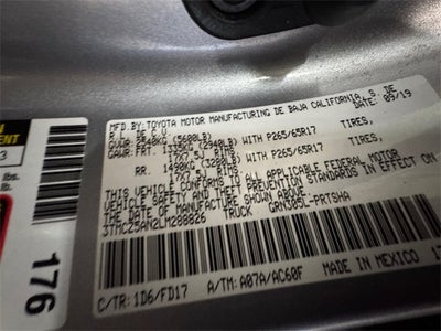 2020 Toyota Tacoma 3.5 Liter V6 4D Double Cab 4WD 3.5L V6