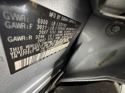 2023 Subaru Ascent Limited 2.4 Liter AWD