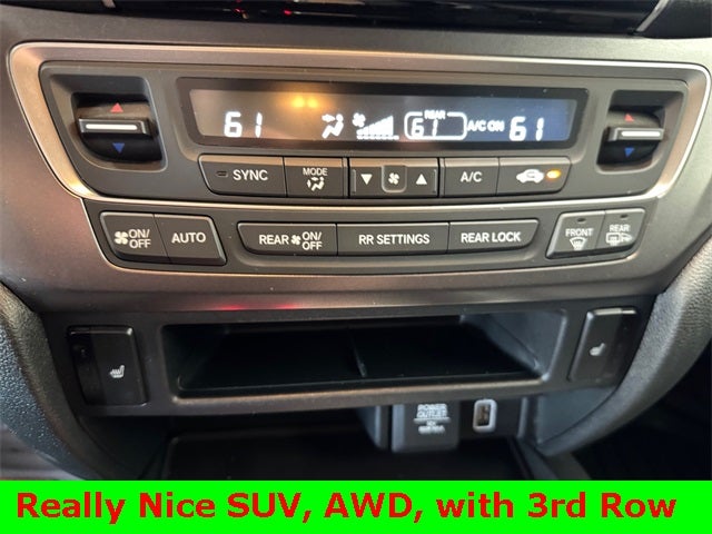2022 Honda Pilot EX-L 3.5 Liter V6 AWD 3rd Row Seating