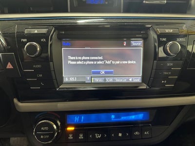 2014 Toyota Corolla LE 1.8 Liter Sedan Automatic