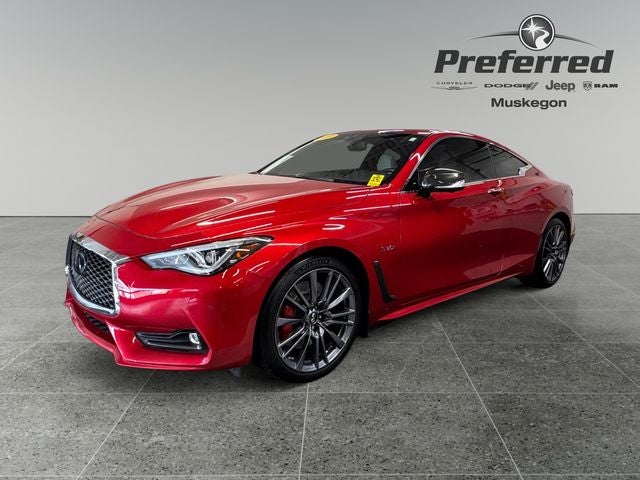 2017 INFINITI Q60 Red Sport 400 3.0 Liter V6 2D Coupe AWD Automatic