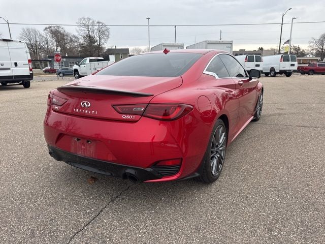 2017 INFINITI Q60 Red Sport 400 3.0 Liter V6 2D Coupe AWD Automatic