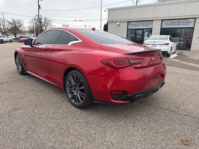 2017 INFINITI Q60 Red Sport 400 3.0 Liter V6 2D Coupe AWD Automatic