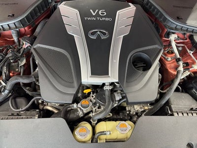 2017 INFINITI Q60 Red Sport 400 3.0 Liter V6 2D Coupe AWD Automatic