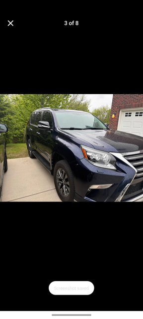 2019 Lexus GX 460 4.6 Liter V8 4WD
