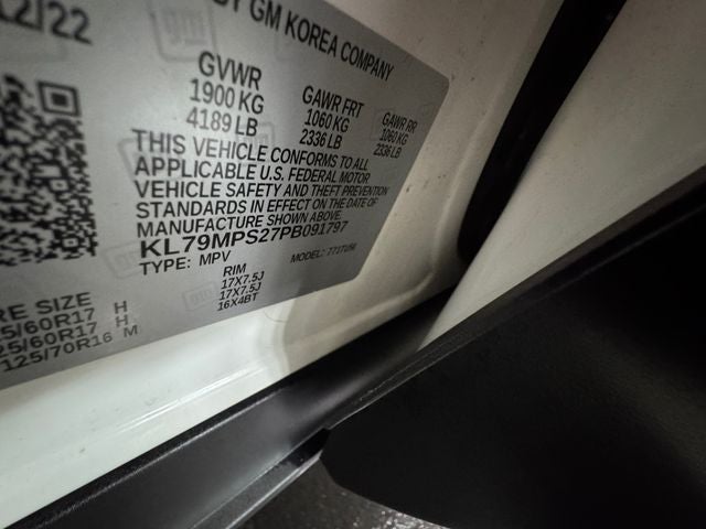 2023 Chevrolet TrailBlazer LT 1.2 Liter EcoTec turbo FWD