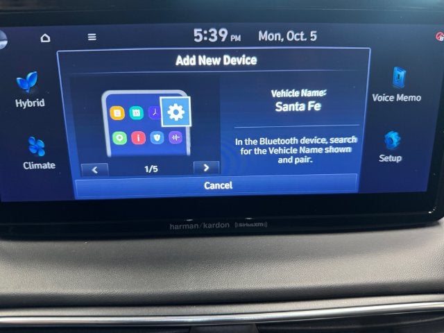 2022 Hyundai Santa Fe Hybrid Limited 1.6 Liter I4 AWD