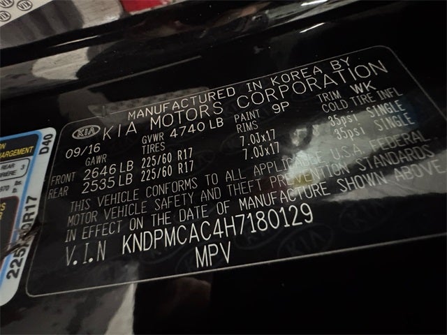 2017 Kia Sportage LX 2.4 Liter AWD