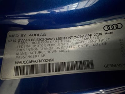 2015 Audi S5 3.0T Premium Plus quattro