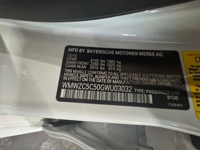 2016 MINI Cooper S Countryman Base 1.6 Liter Turbocharged Automatic AWD