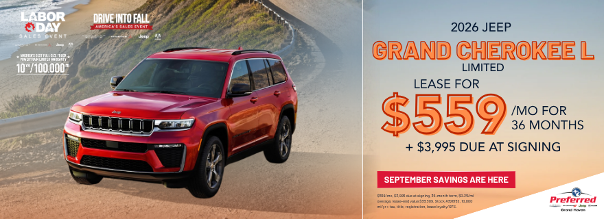 2026 JEEP GRAND CHEROKEE L