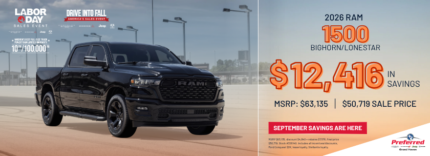 2026 RAM 1500