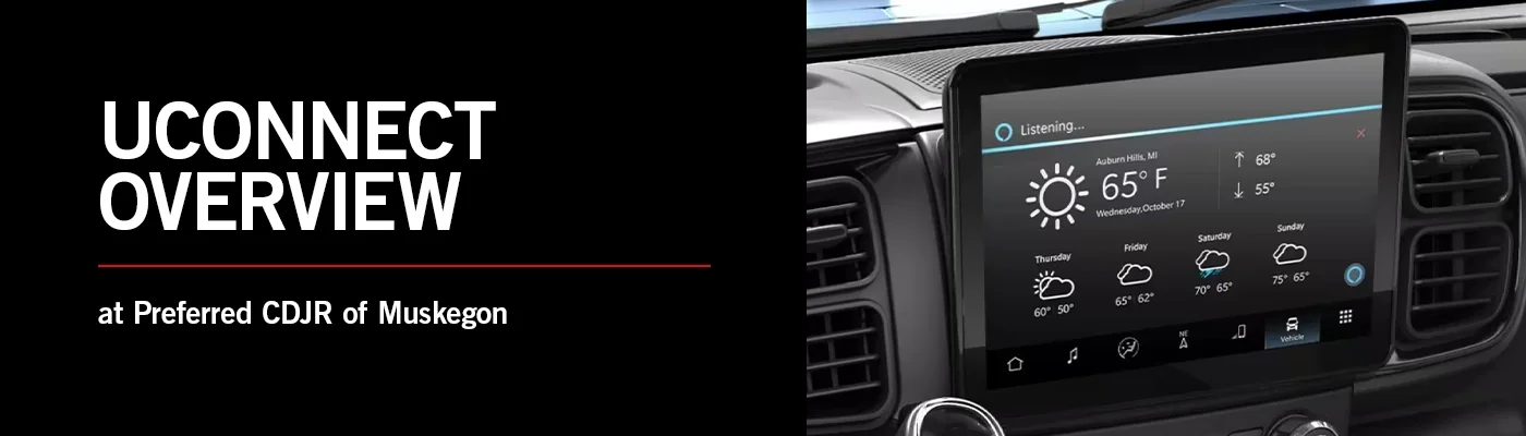 Uconnect Overview - Preferred CDJR Muskegon