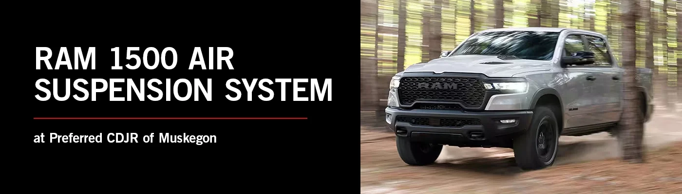 Ram 1500 Air Suspension System | Ride, Towing & Off-Road Benefits
